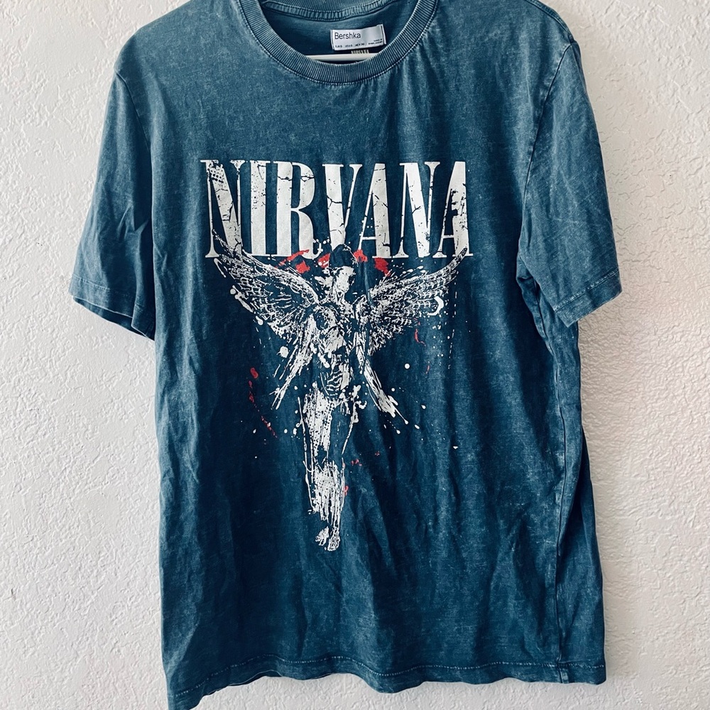 Oversized nirvana t shirt